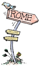 not all roads lead to rome